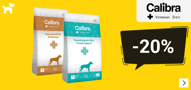 Calibra veterinair voer en snacks hond 20% korting
